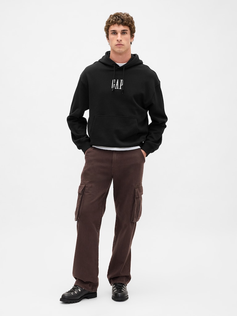 Heavyweight Oversized Logo Hoodie