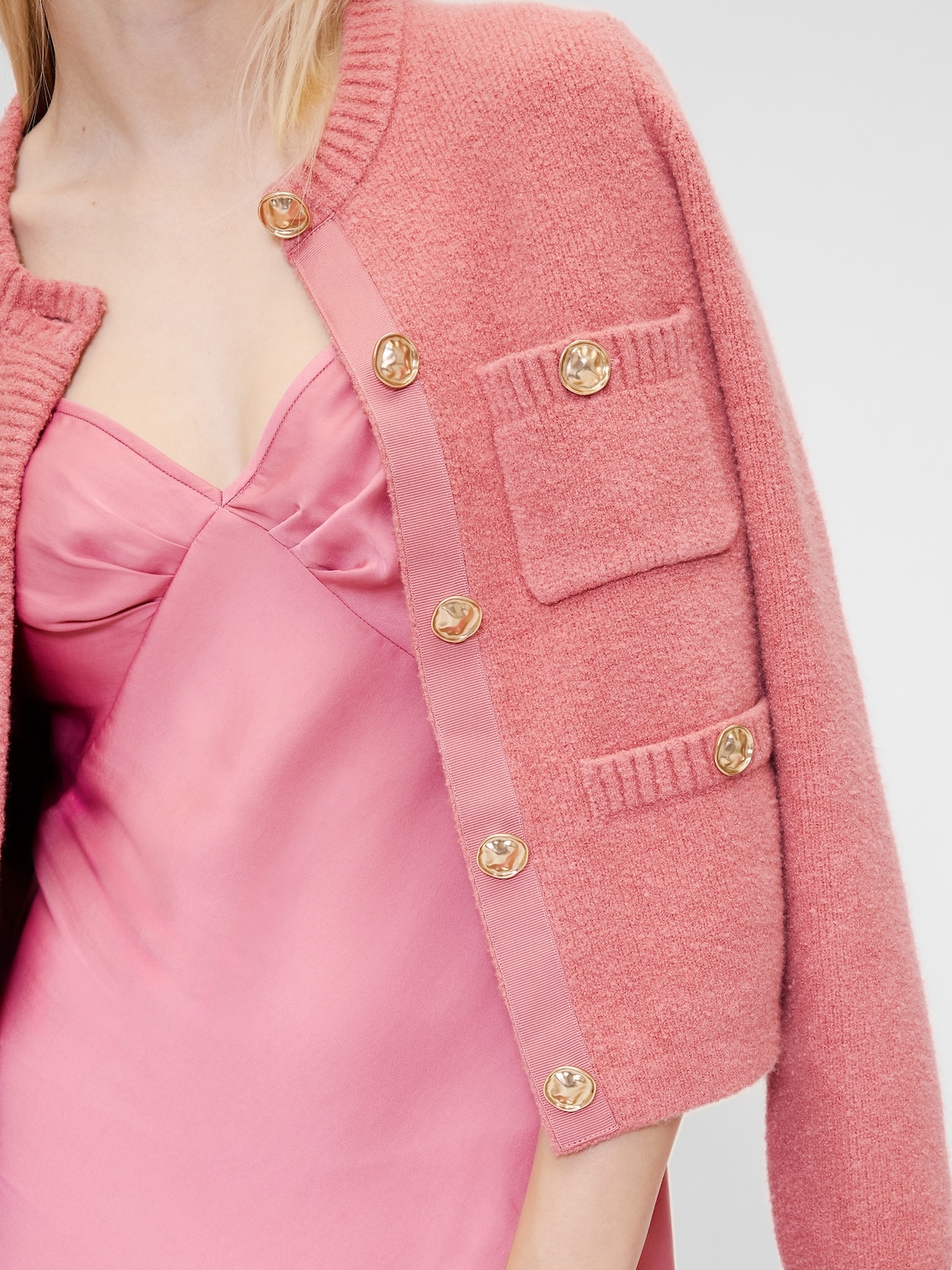 GapStudio Satin Midi Dress