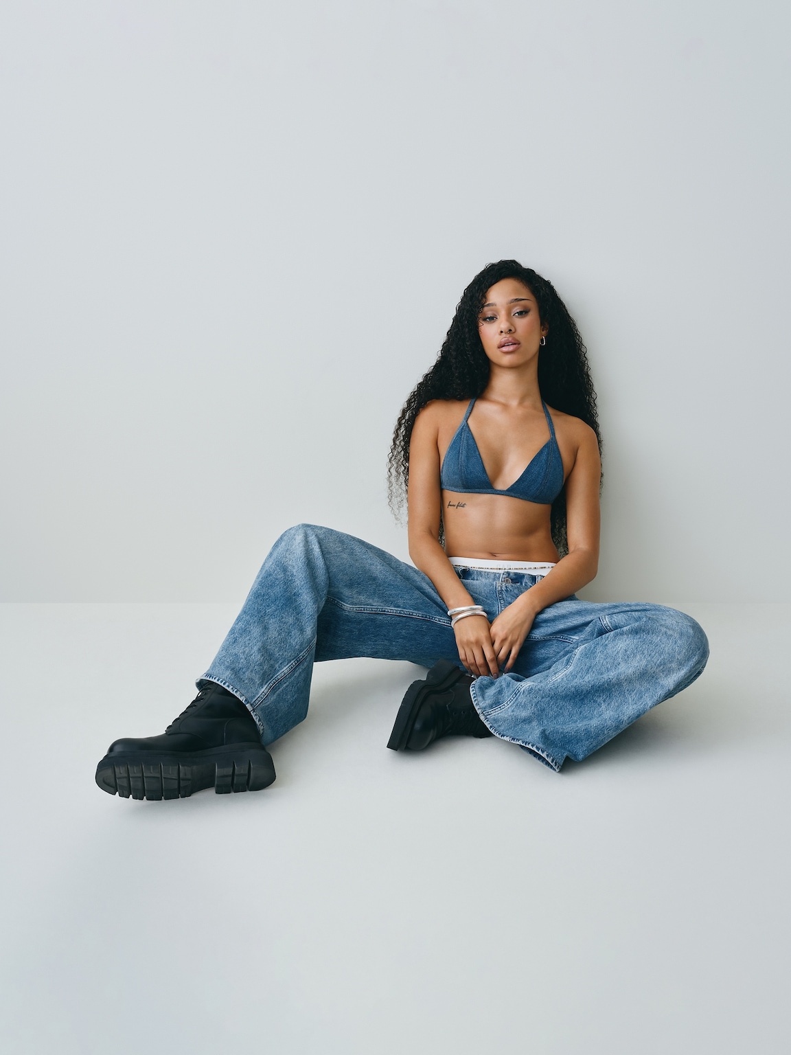 Low Slung Extra Baggy Jeans
