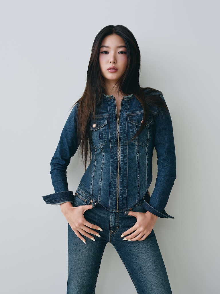 Denim Moto Jacket