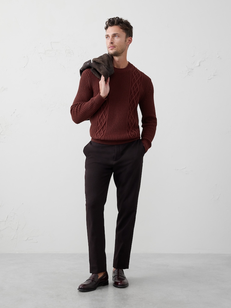 Cable Sweater