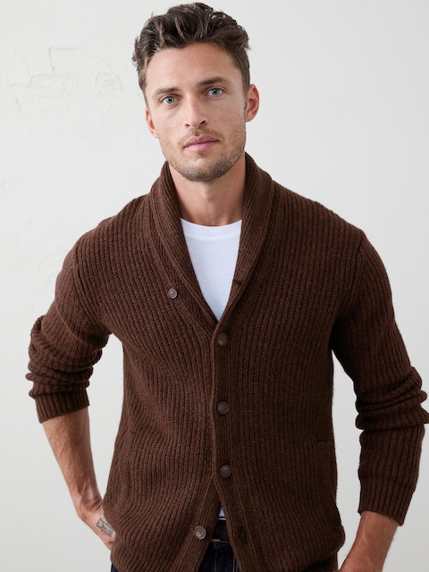 robe dress Jenni Kayne Men's Wool Half Zip Size Small, Wool/Cashmere main image 1