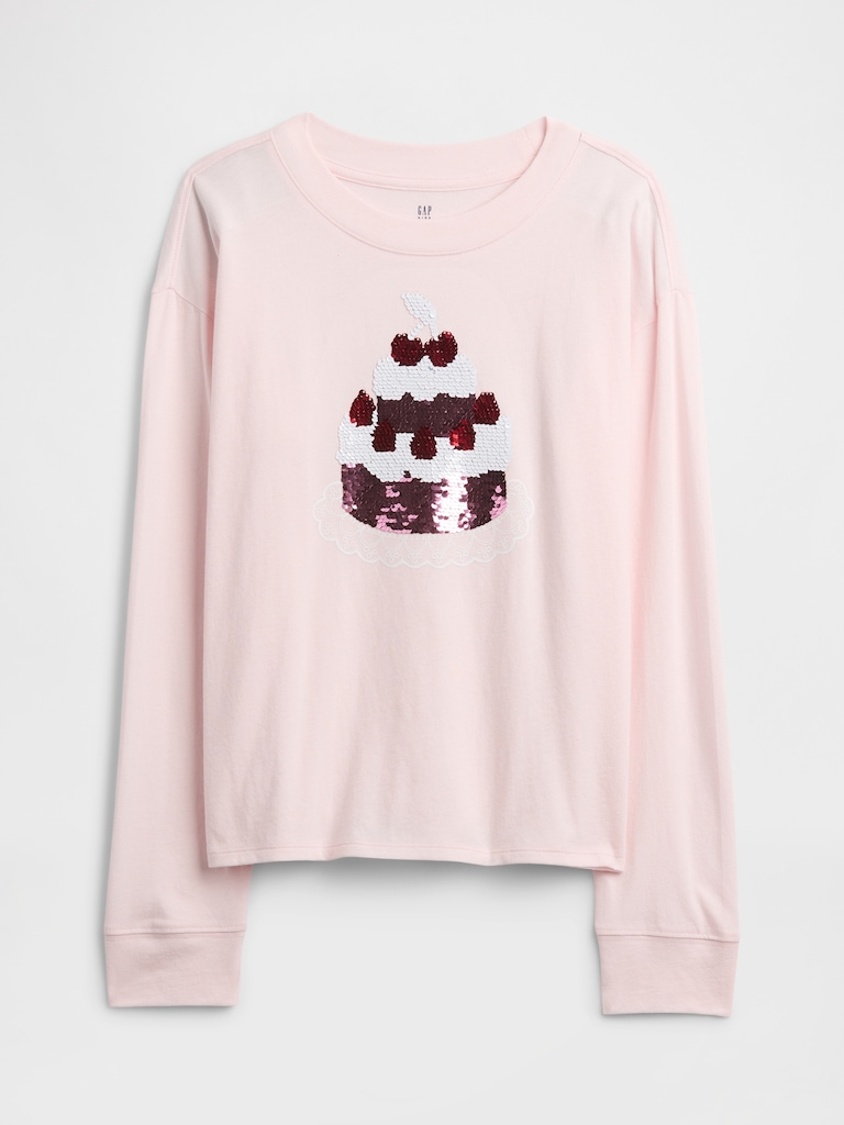 Kids Oversized Graphic T-Shirt