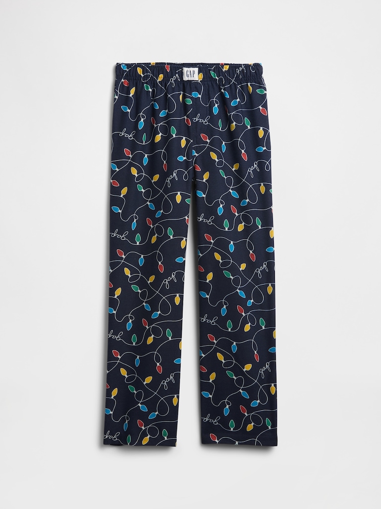 Kids 100% Recycled Flannel PJ Pants