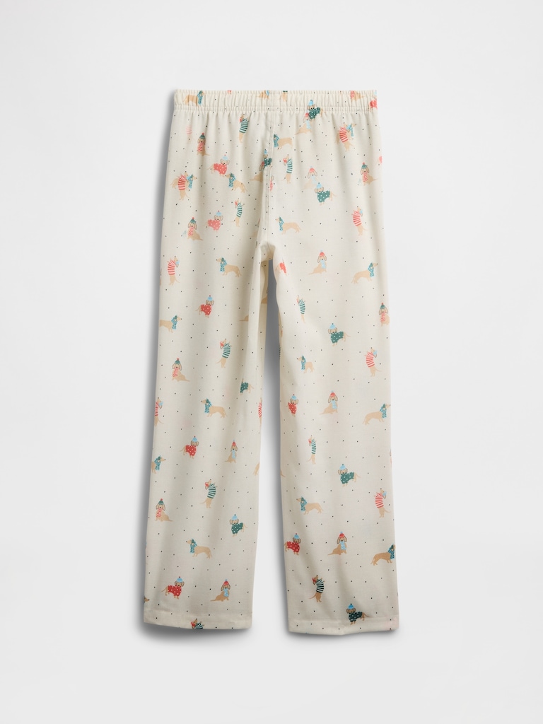 Kids 100% Recycled Flannel PJ Pants