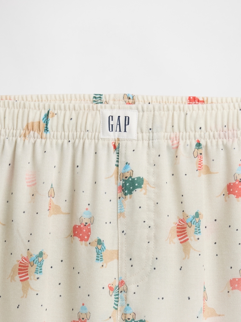 Kids 100% Recycled Flannel PJ Pants