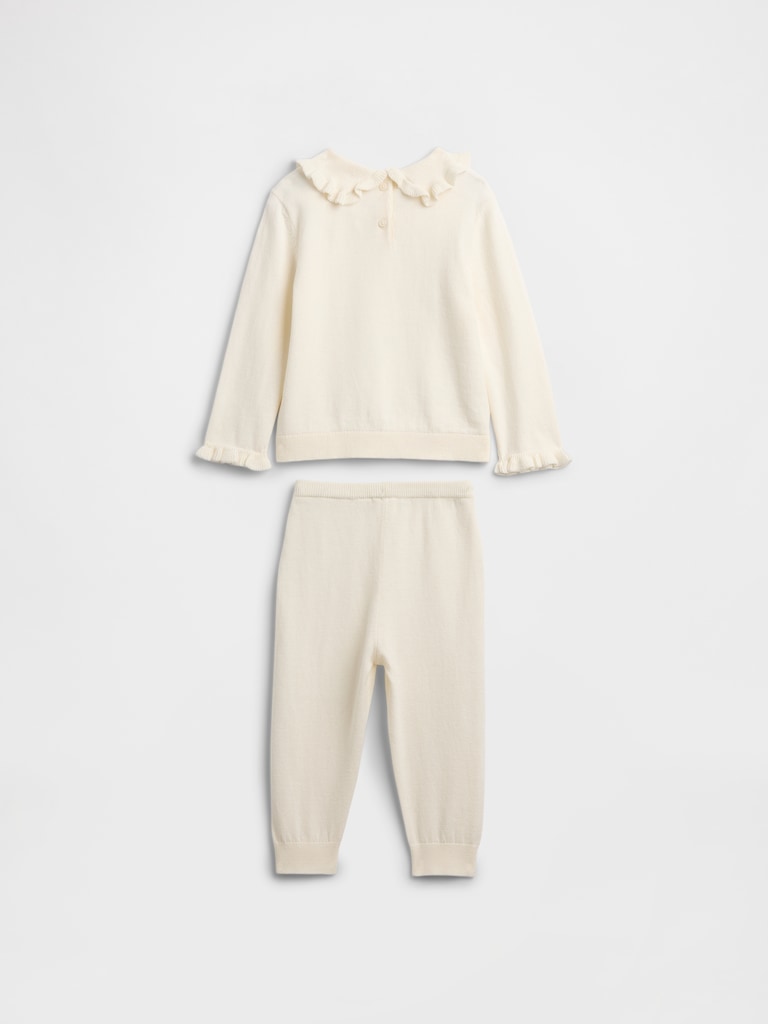 Baby Sweater Two-Piece Outfit Set