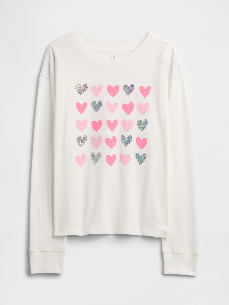 Kids Oversized Graphic T-Shirt