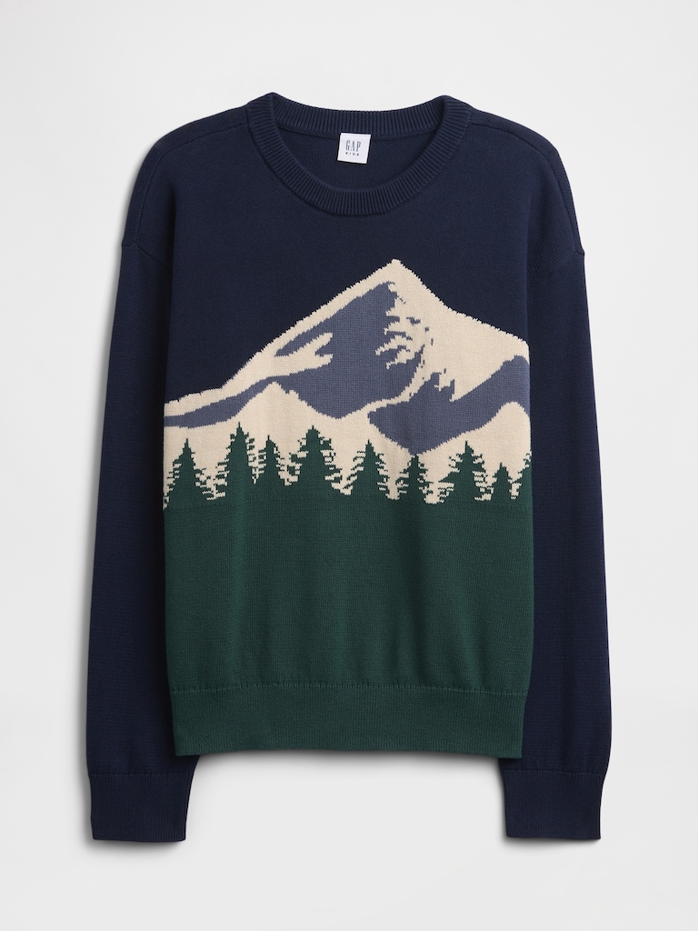 Kids Intarsia Sweater