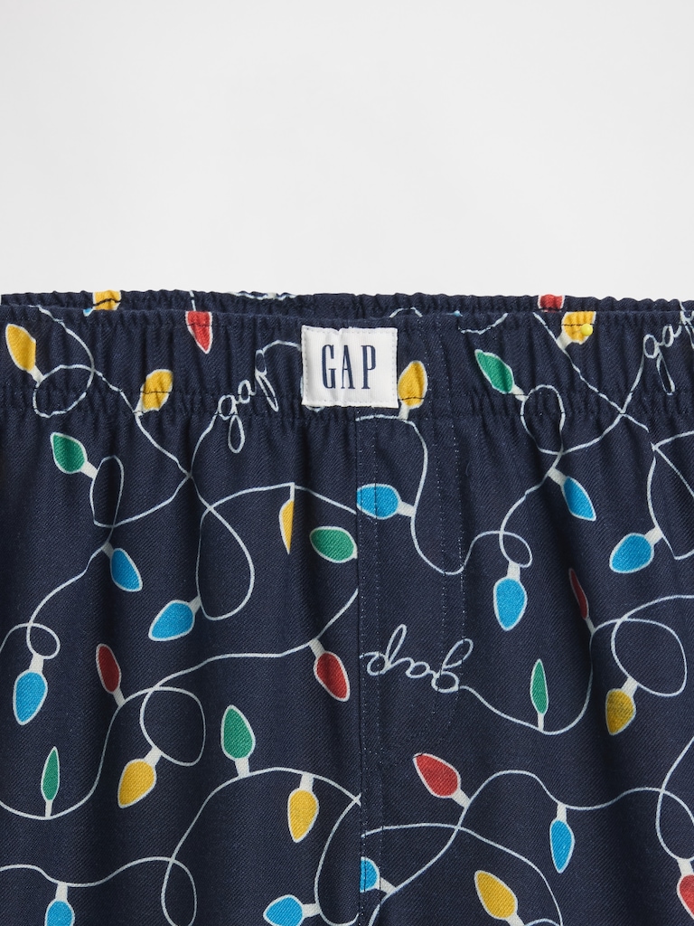 Kids 100% Recycled Flannel PJ Pants