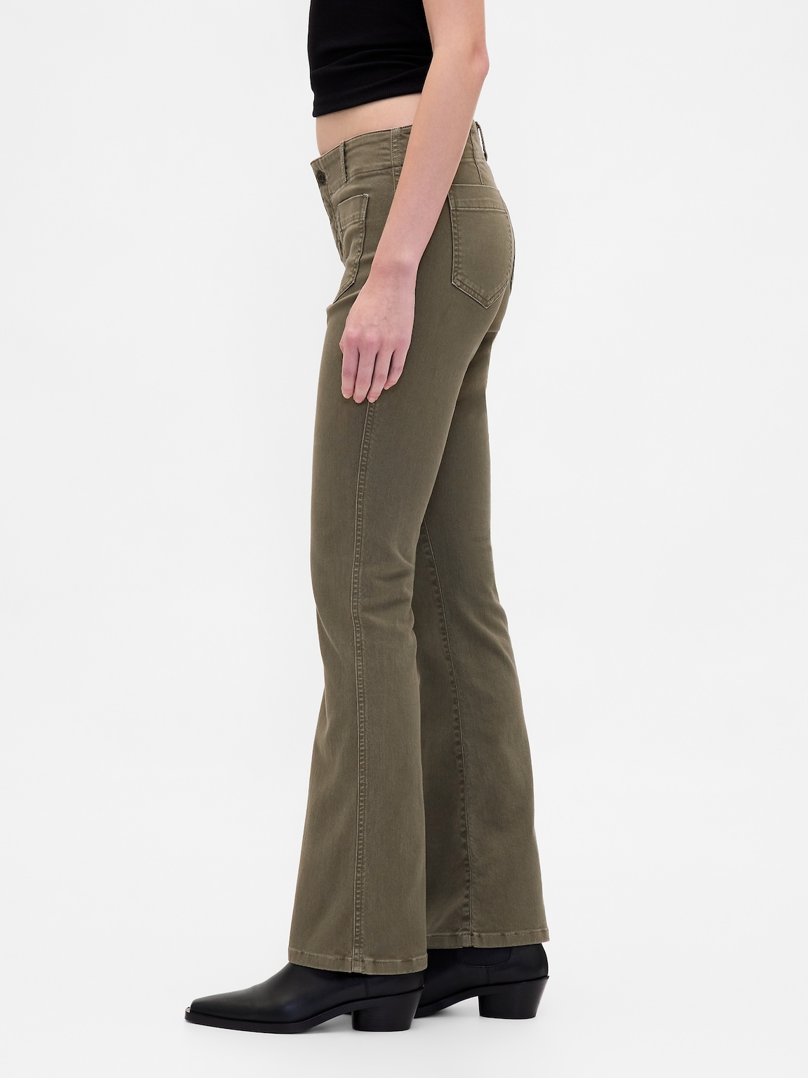 Low Rise Twill Long & Lean Pants