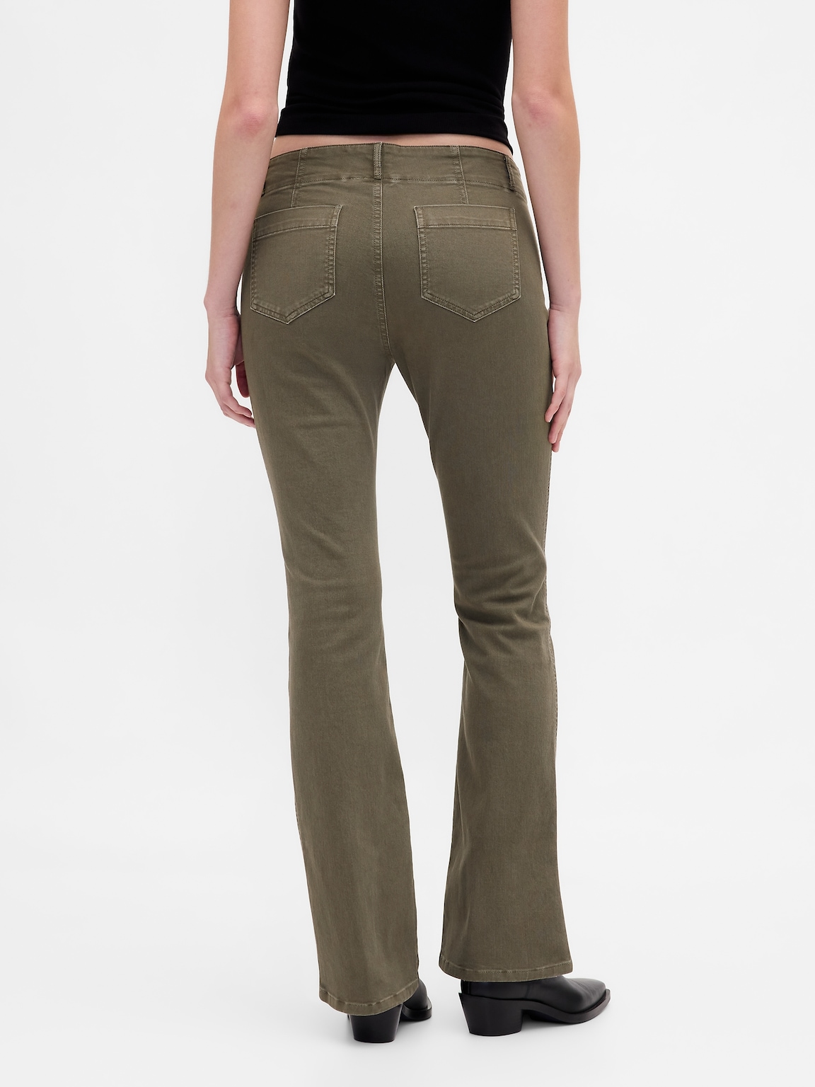 Low Rise Twill Long & Lean Pants