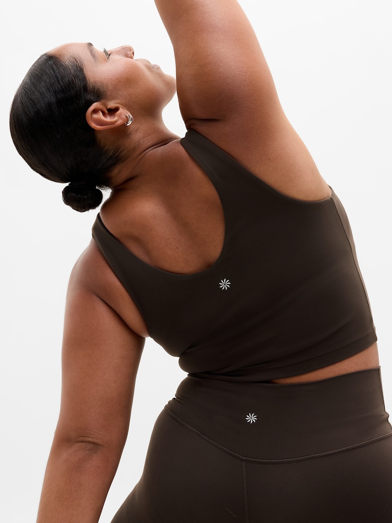 Transcend V-Neck Crop Sports Bra D-DD
