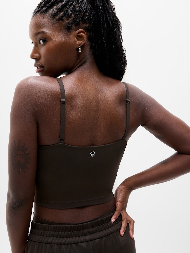 V-Neck Crop Bra