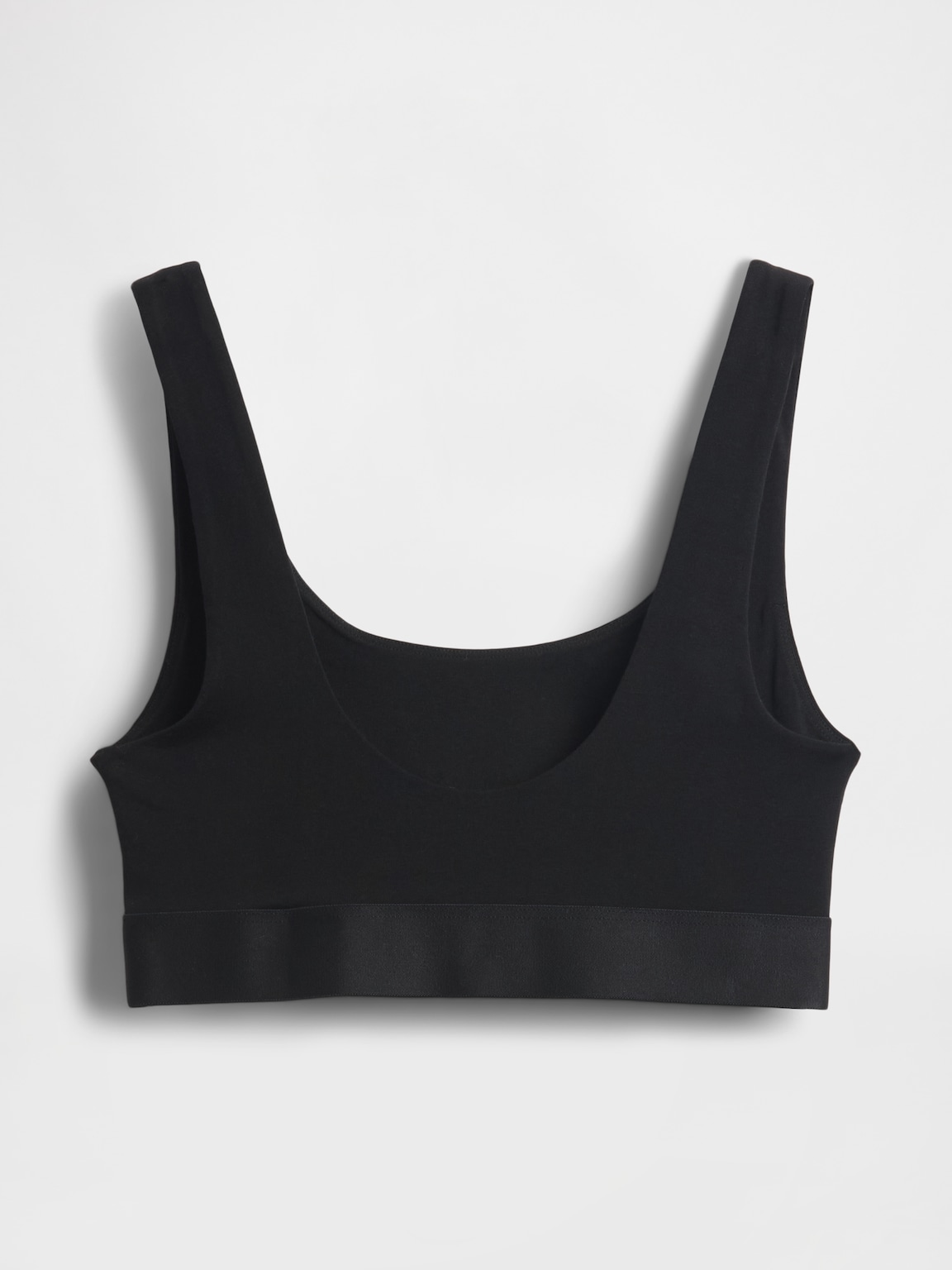 Organic Stretch Cotton Gap Logo Bralette