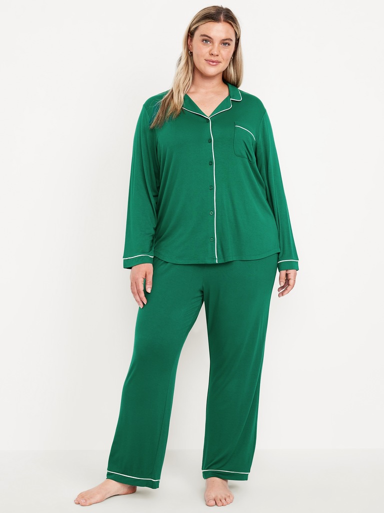 Sunday Sleep Knit Jersey Pant Set