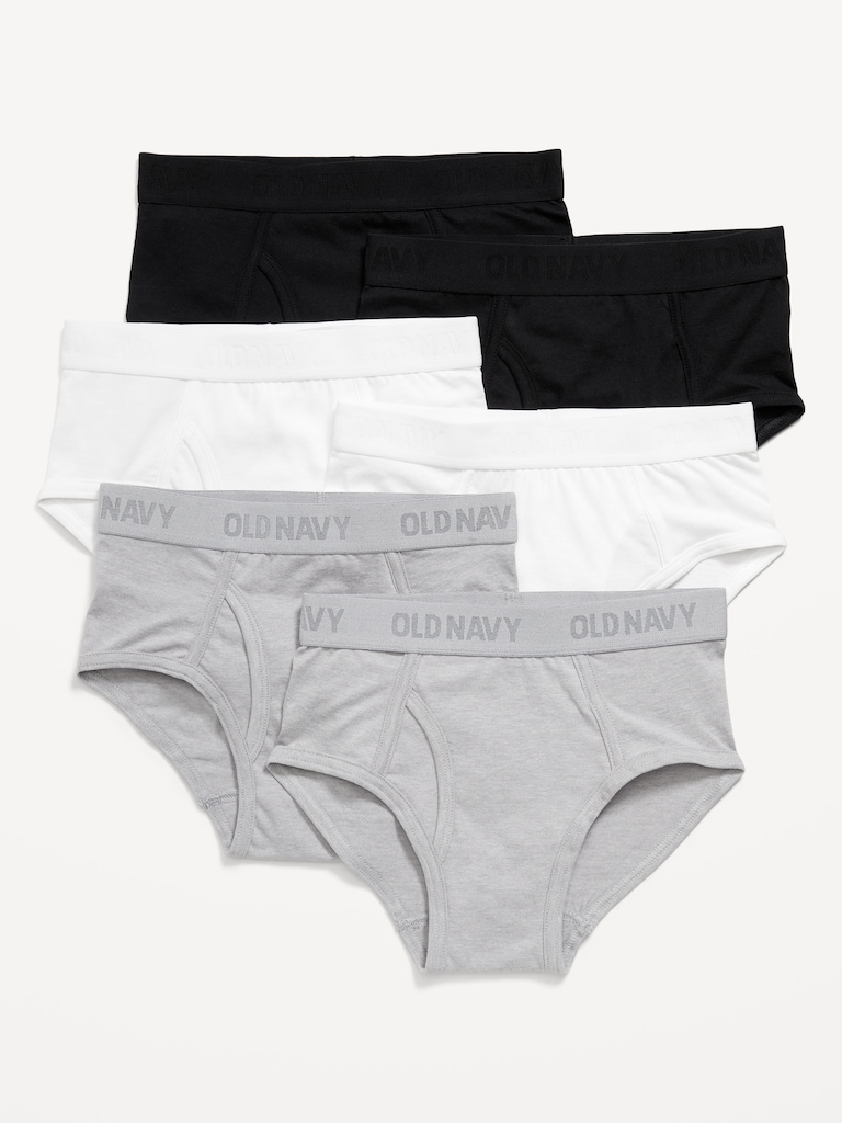 Underwear Briefs Variety 6-Pack for Boys