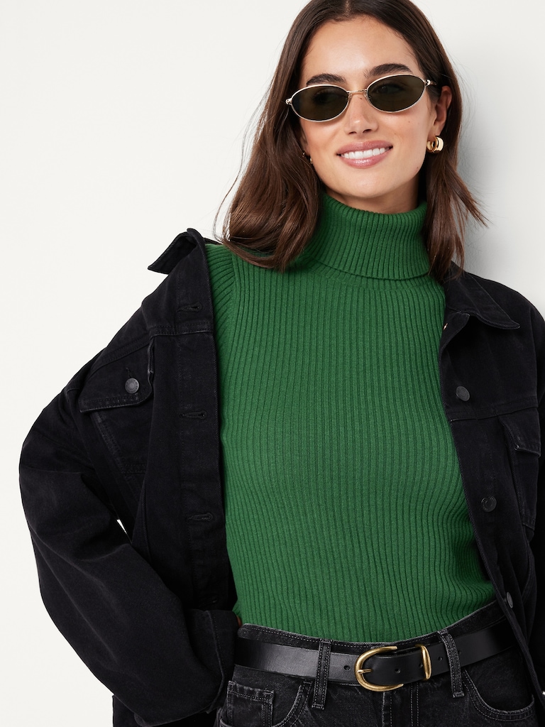 SoSoft Lite Rib Turtleneck Sweater