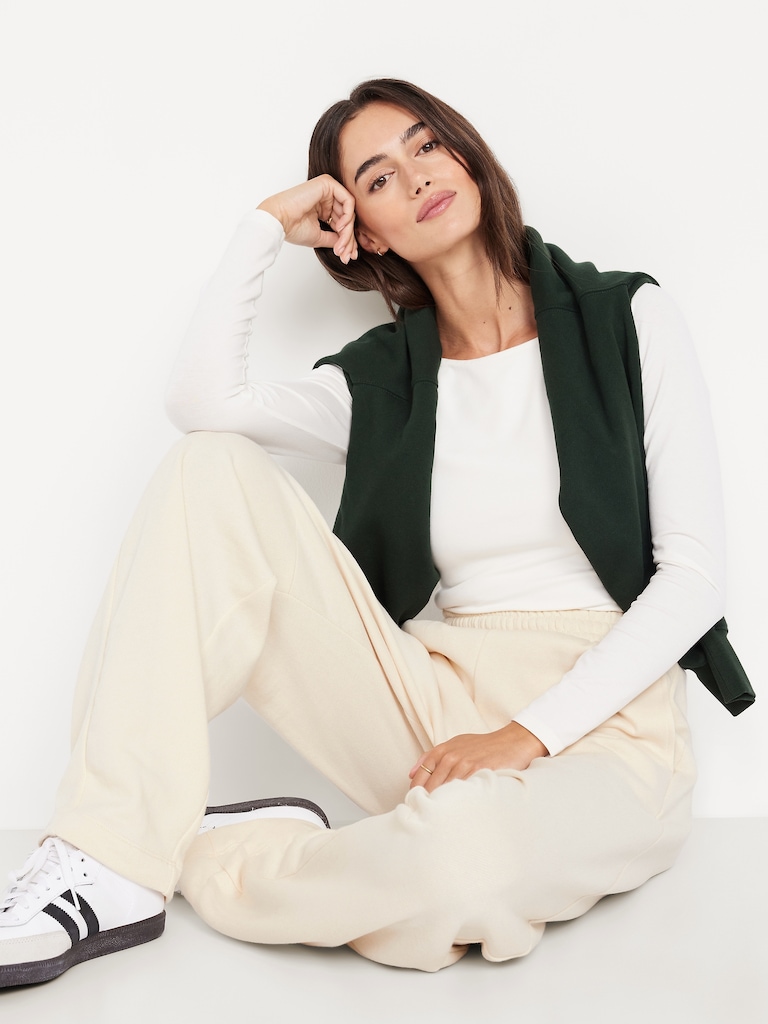 Mid-Rise SoComfy Barrel Sweatpants