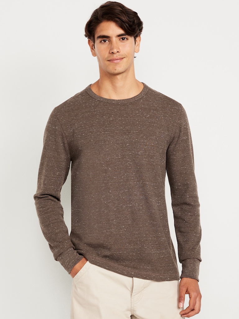 Waffle-Knit T-Shirt