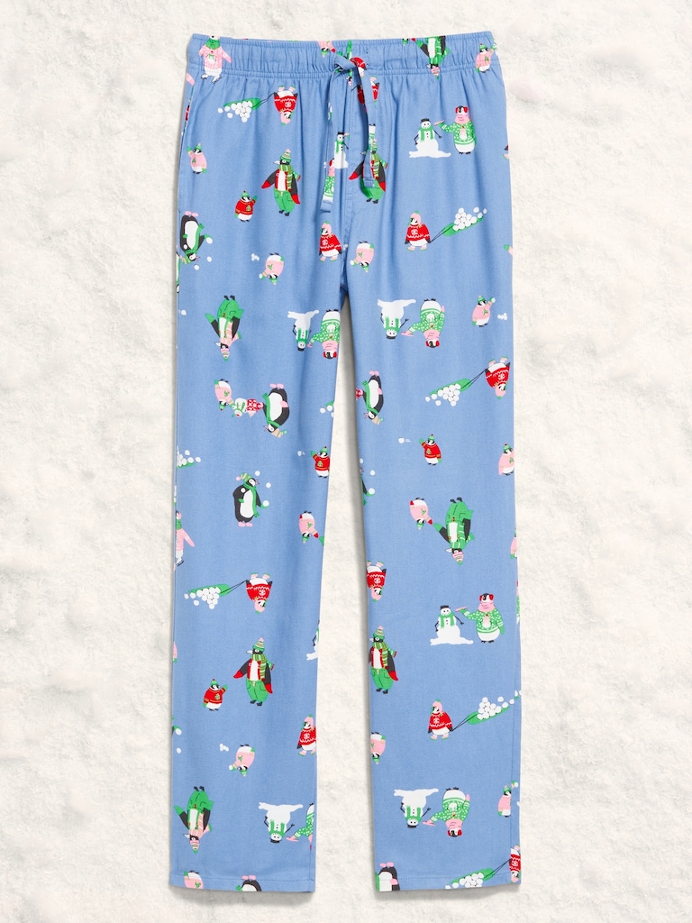 Flannel Pajama Pants for Men