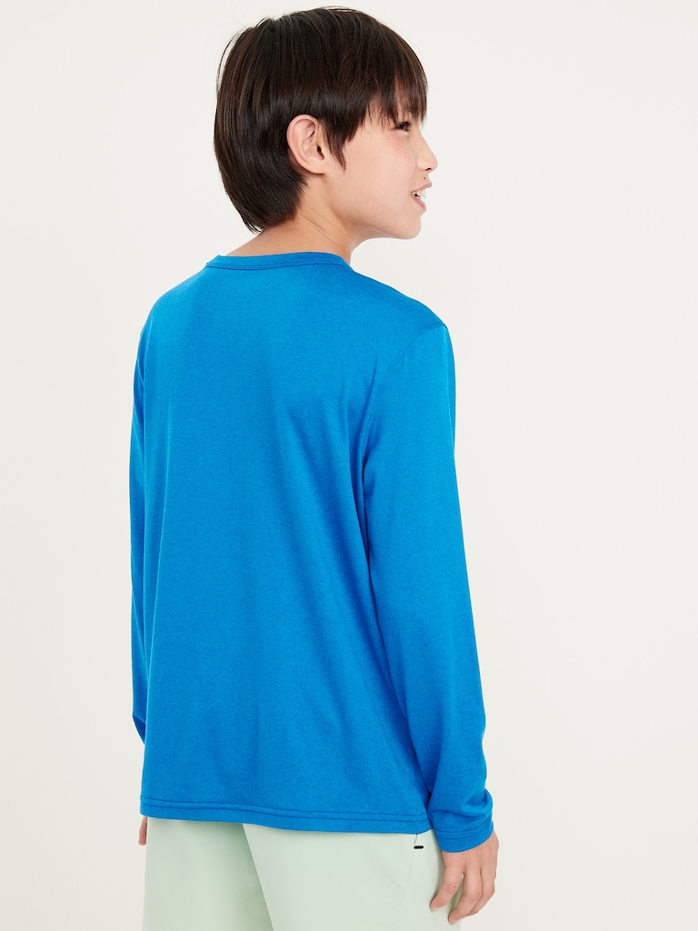CloudMotion Long-Sleeve Graphic Performance T-Shirt for Boys