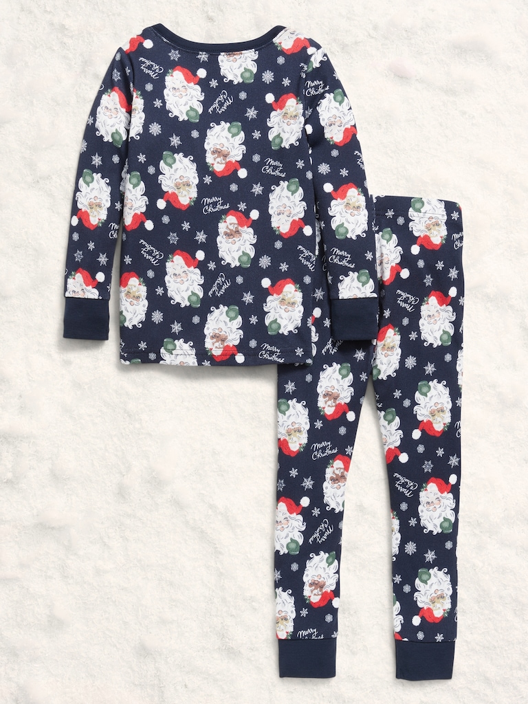 Printed Snug-Fit Pajama Set for Toddler & Baby