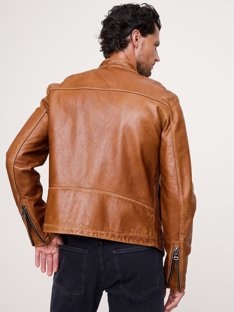 Leather Biker Jacket