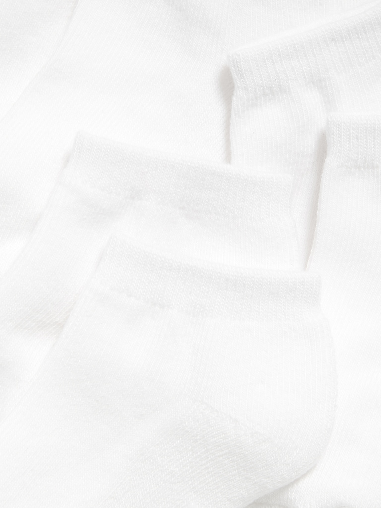Unisex 3-Pack Ankle Socks for Toddler & Baby