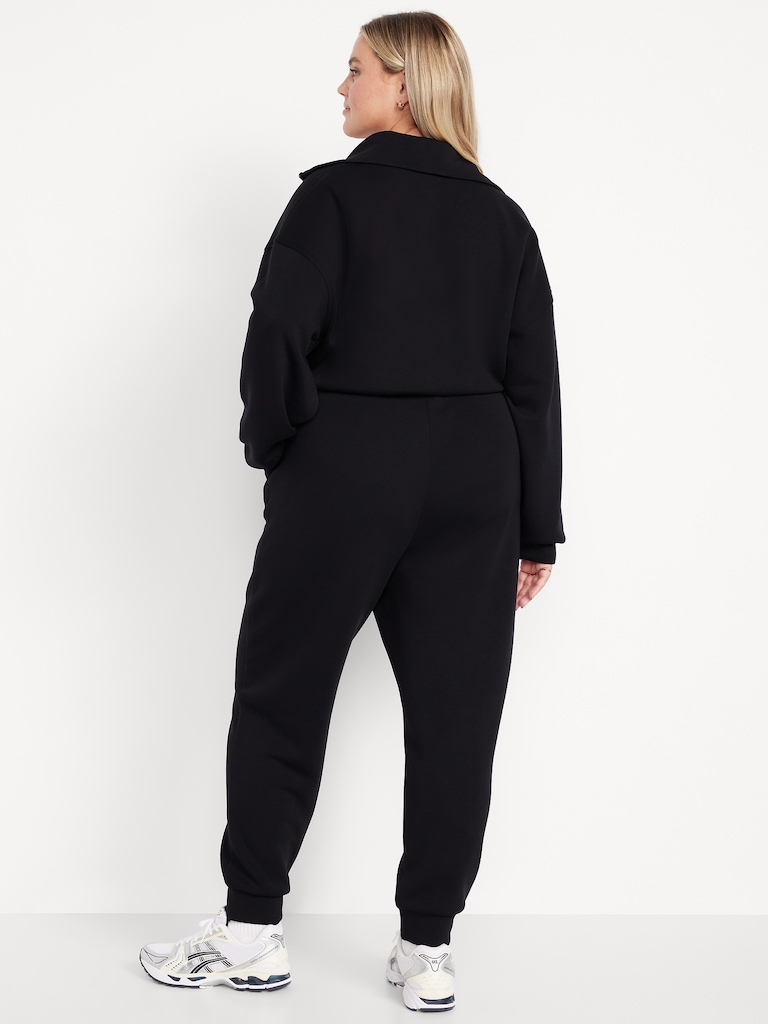 Bounce Fleece Zip Jumpsuit
