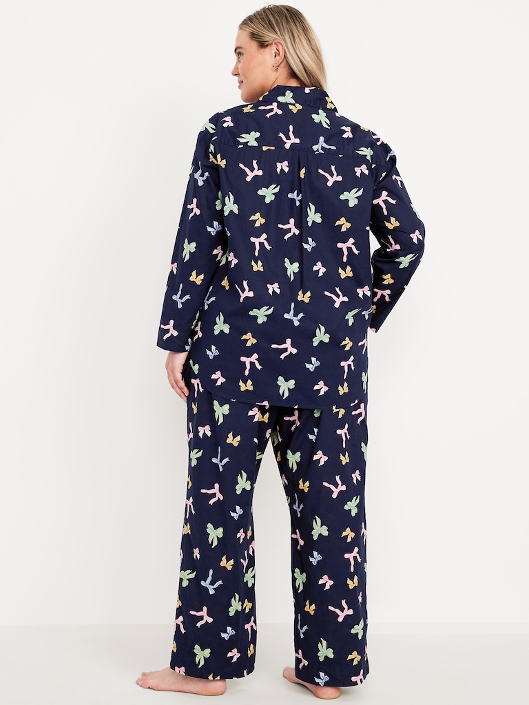 Poplin Pajama Pant Set