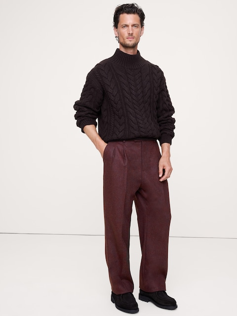 Men's Brown Dress Pants | Banana Republic