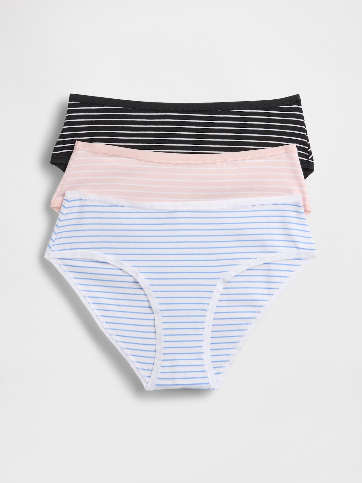 Organic Stretch Cotton Hipster (3-Pack)