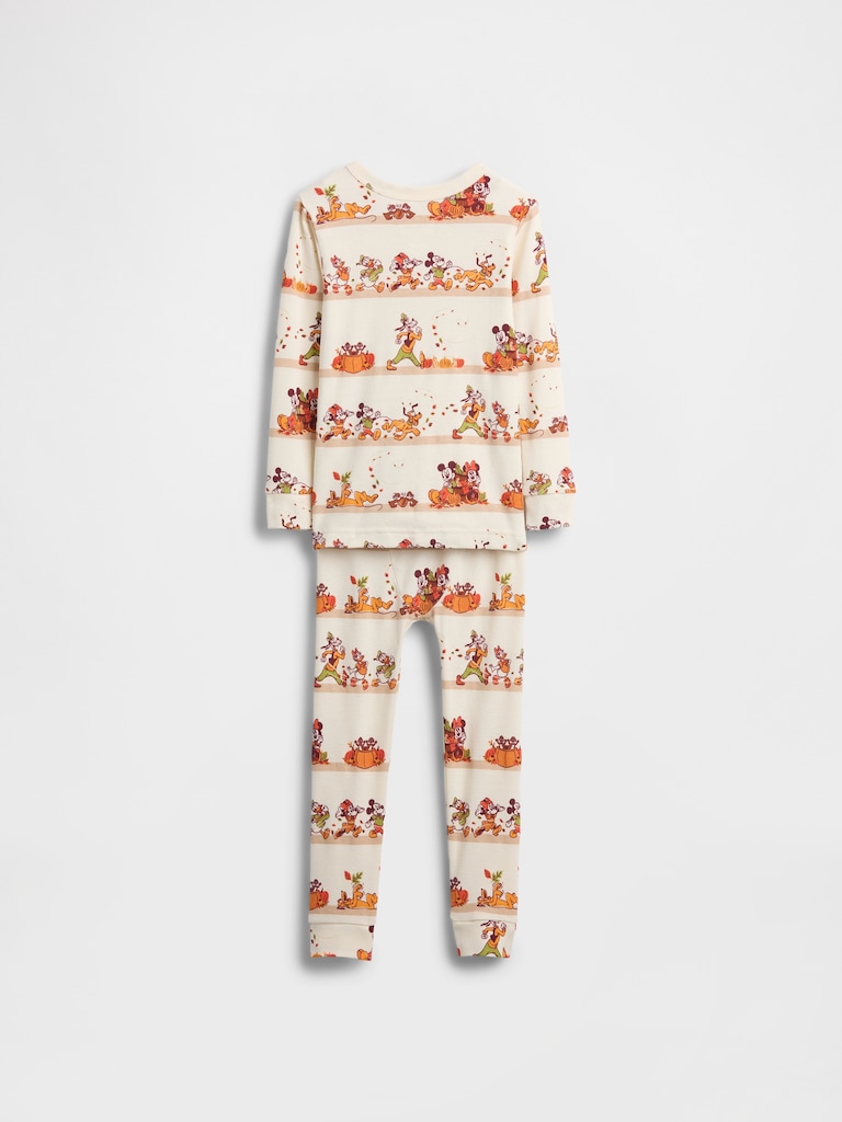 Gap × Disney Baby & Toddler Organic Brushed Cotton Thanksgiving PJ Set