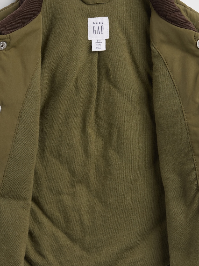 Baby Recycled Quilted Barn Jacket