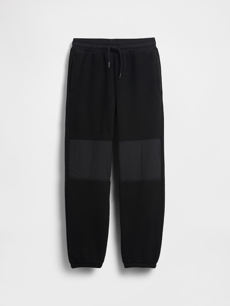 Kids Relaxed Sherpa Joggers