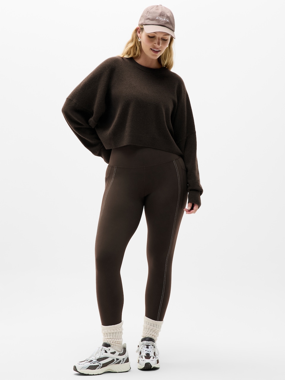 Luxe Wool Cashmere Crew Sweater