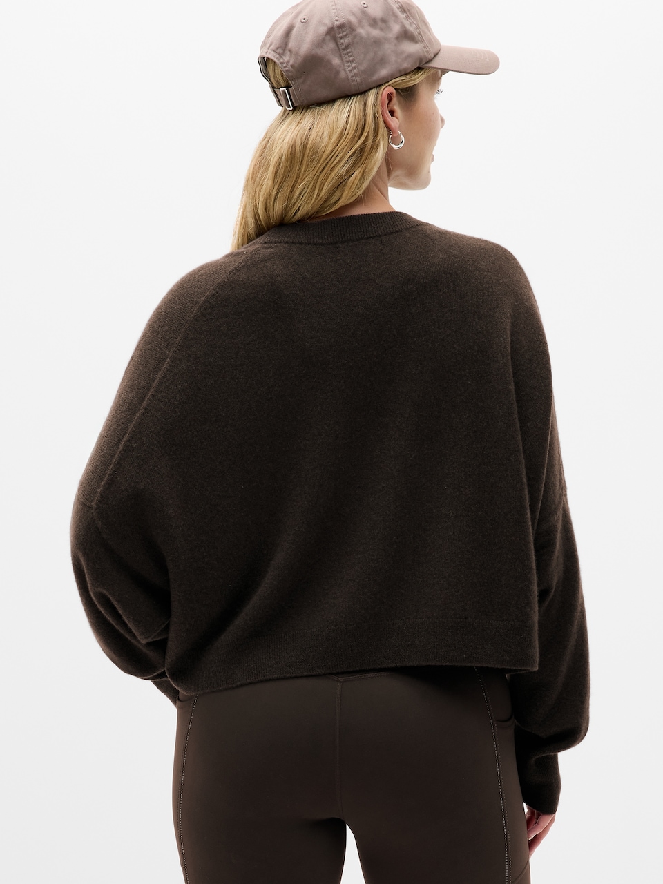 Luxe Wool Cashmere Crew Sweater