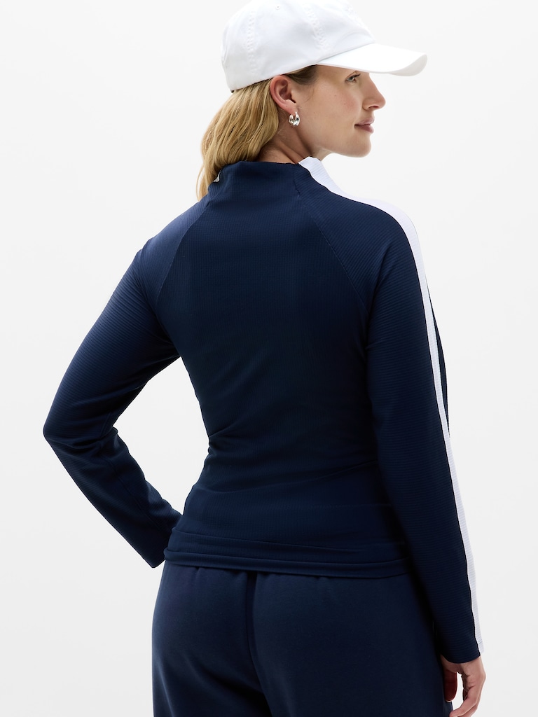 Renew Seamless Mock Neck Top