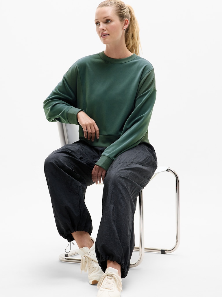 Seasoft Rib Crewneck Sweatshirt