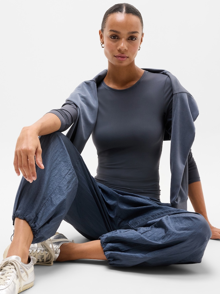 BodyMove Crew Neck Long Sleeve Top