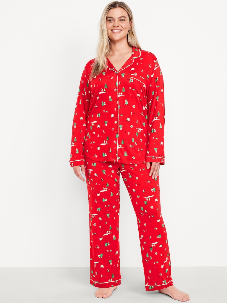 Sunday Sleep Knit Jersey Pant Set