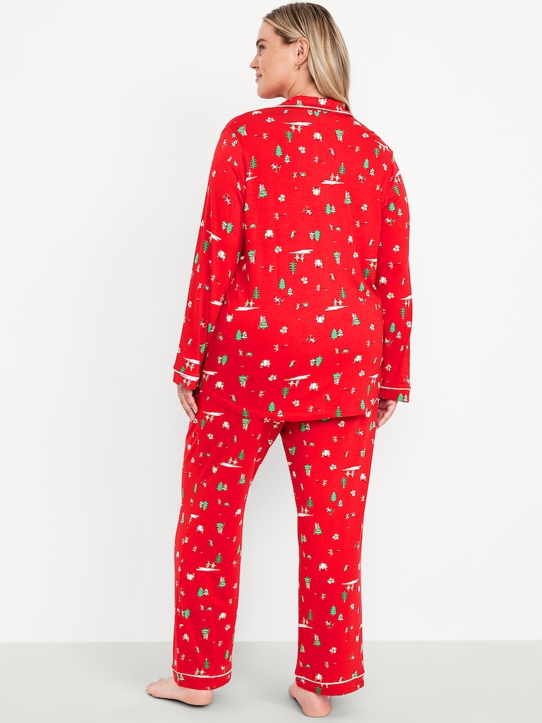 Sunday Sleep Knit Jersey Pant Set