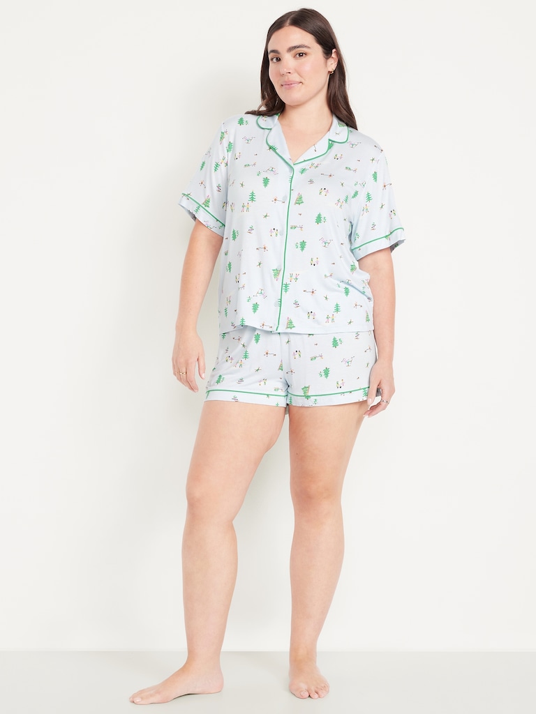 Sunday Sleep Knit Jersey Short Set