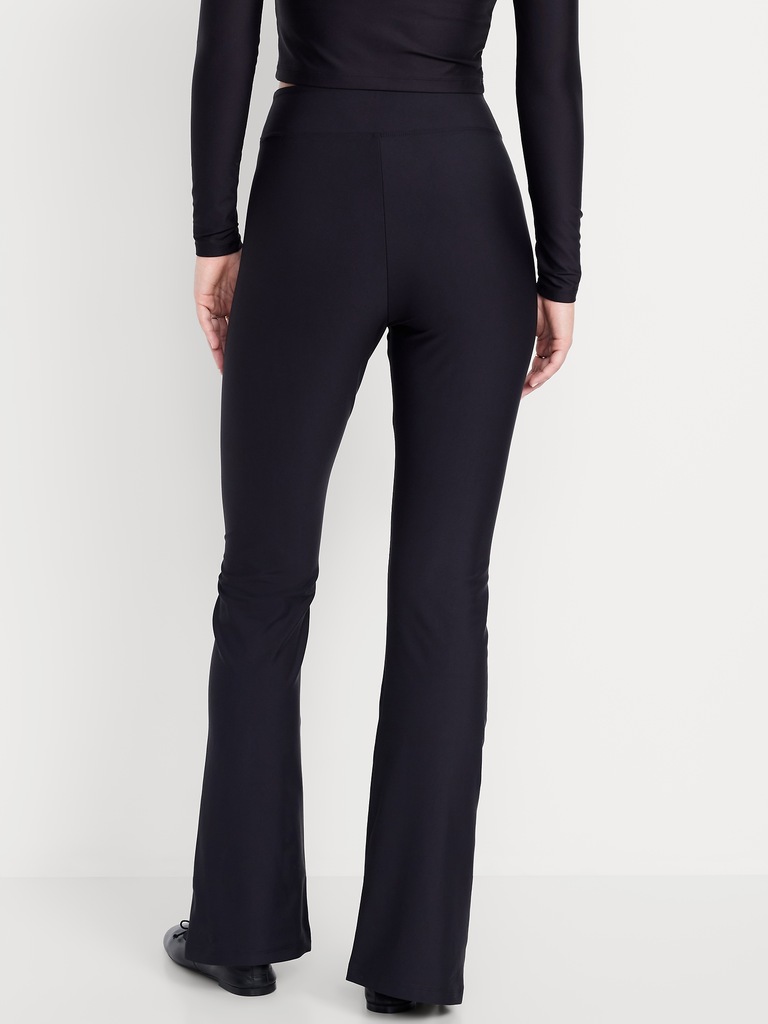 Extra High-Waisted PowerSoft Split-Flare Leggings