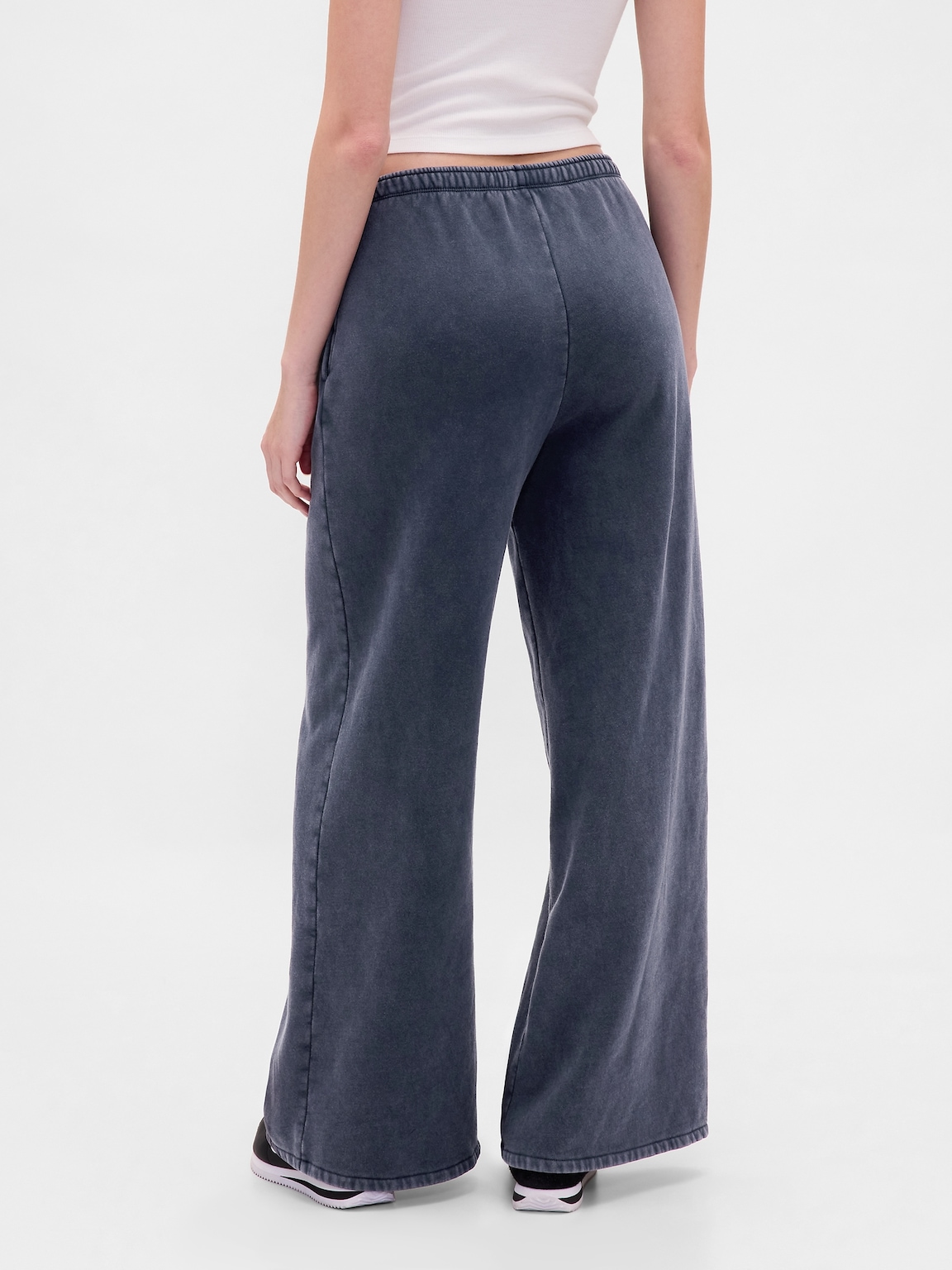 VintageSoft Baggy Wide-Leg Sweatpants