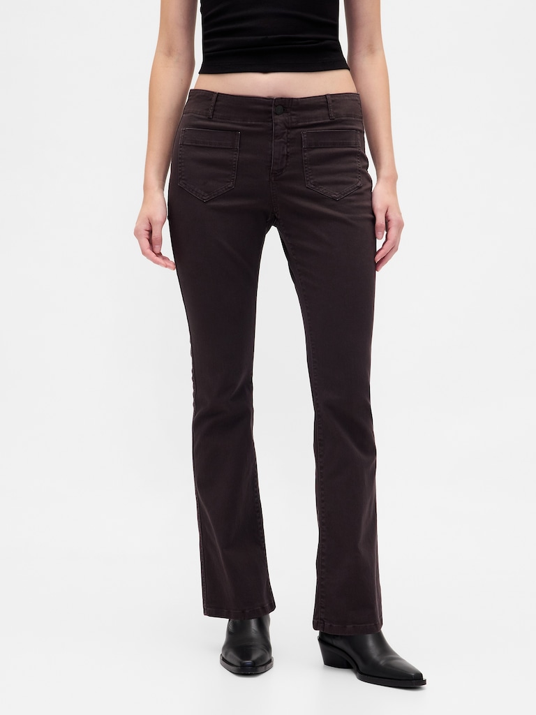 Low Rise Twill Long & Lean Pants