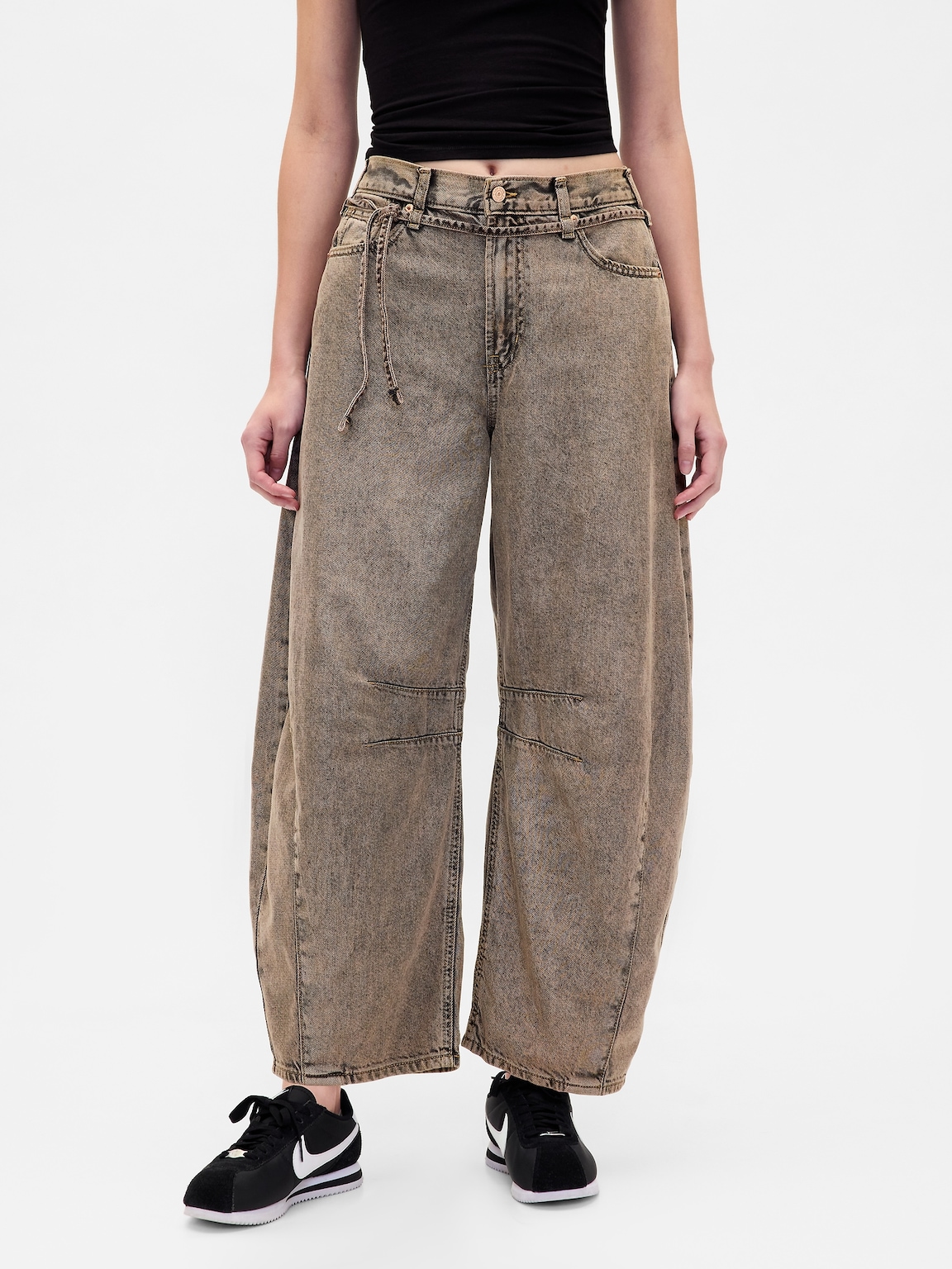 High Rise UltraSoft Horseshoe Jeans