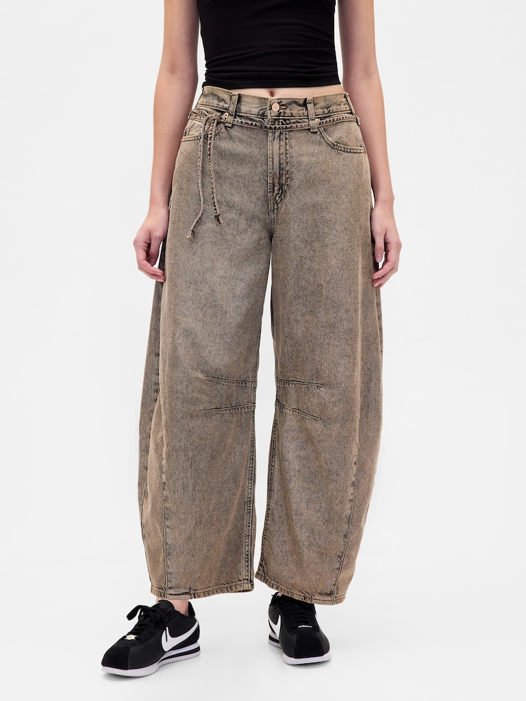 High Rise UltraSoft Horseshoe Jeans
