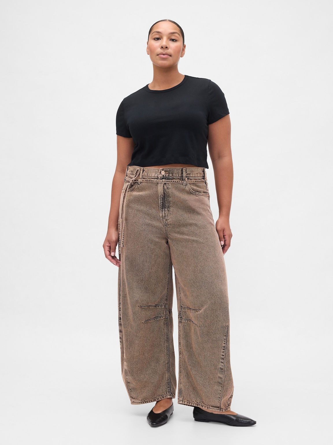 High Rise UltraSoft Horseshoe Jeans